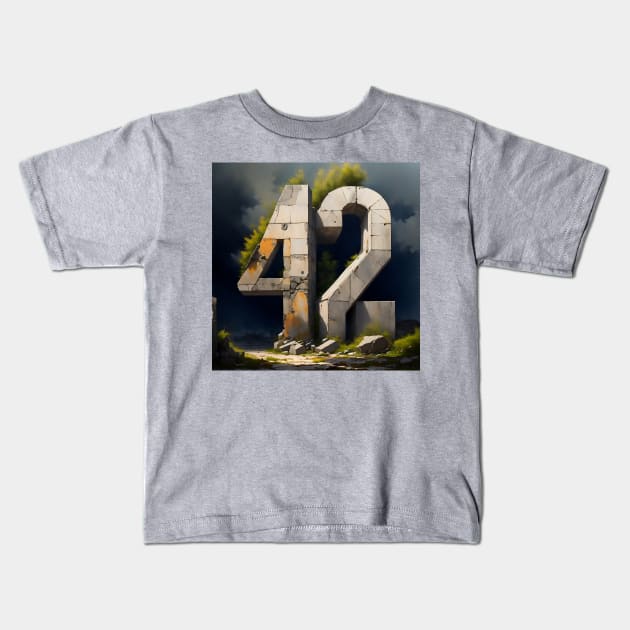 42 Kids T-Shirt by Kalle